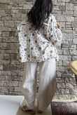 Hush Pillow Cotton Spot On Nero Boyfriend Shirt Calico